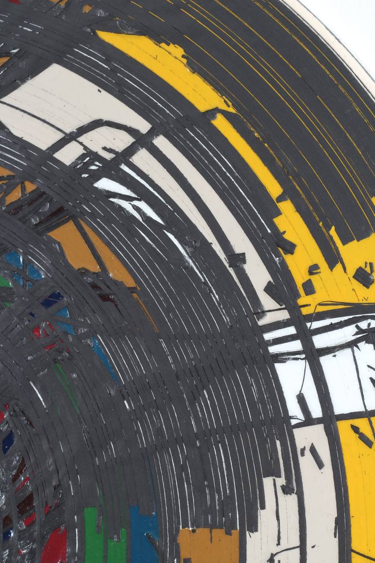 Original Expressionism Abstract Painting by Samu Raatikainen