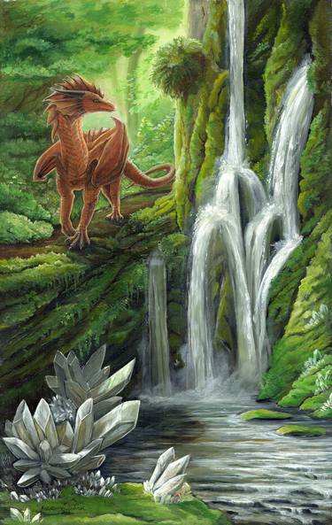 Print of Illustration Fantasy Paintings by Kristen M Buckner