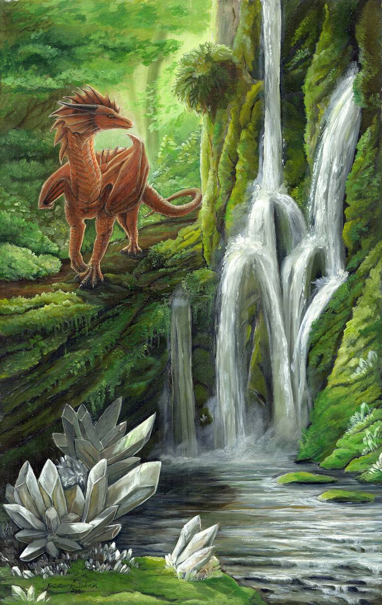 Original Illustration Fantasy Painting by Kristen M Buckner