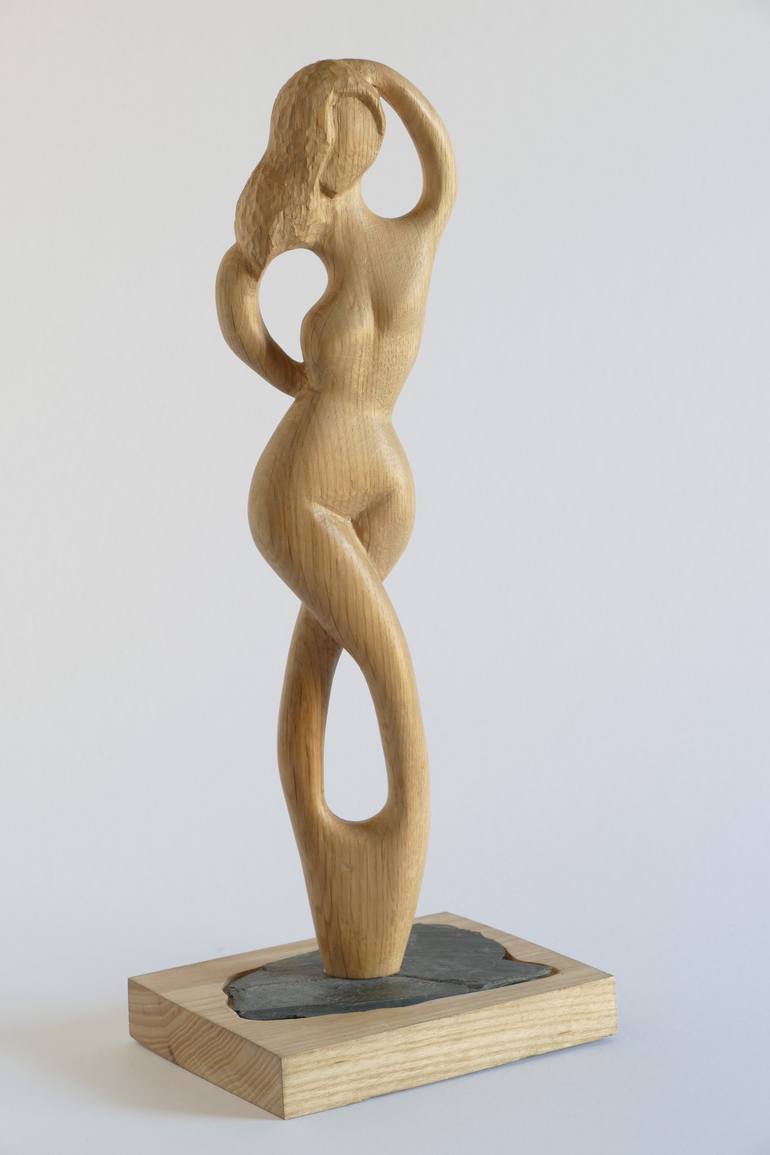 Original Minimalism Nude Sculpture by Philip Cope