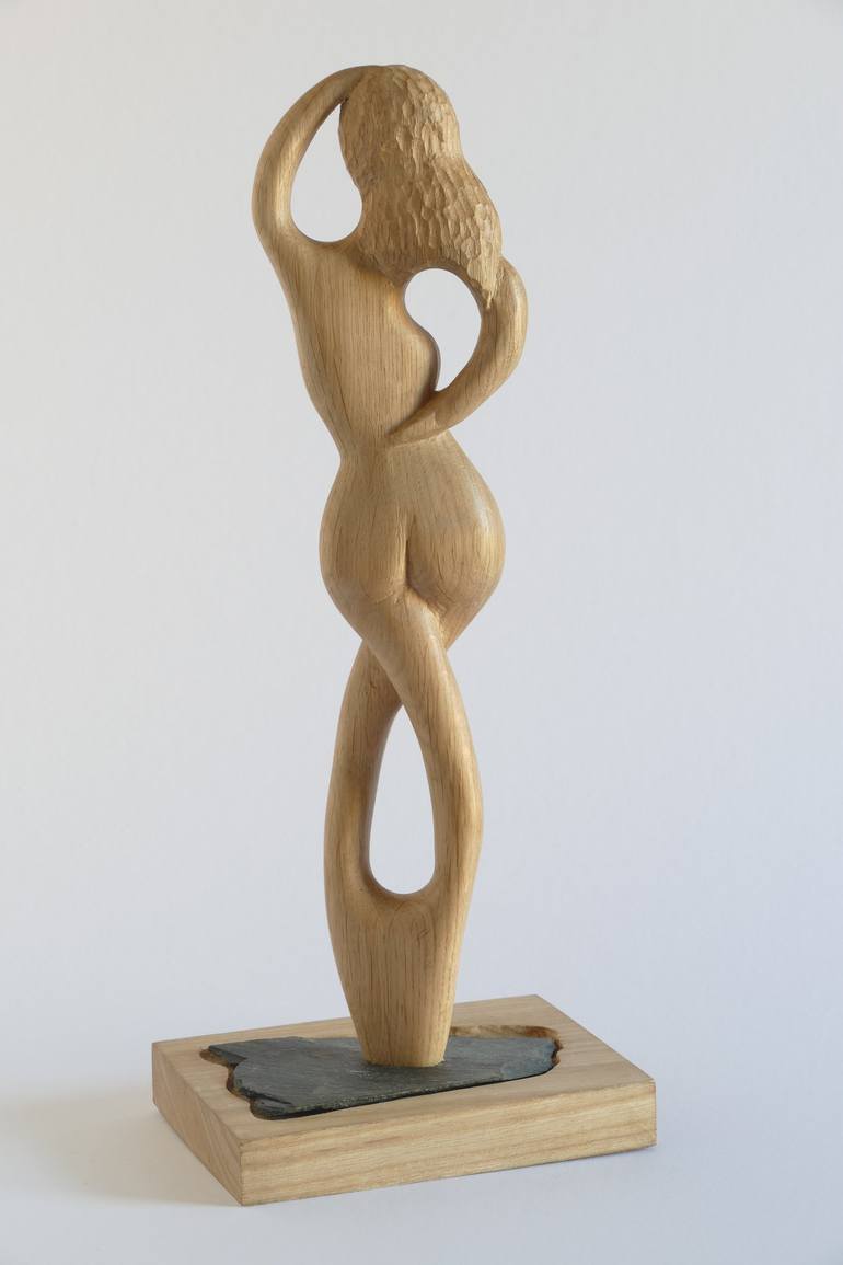 Original Minimalism Nude Sculpture by Philip Cope