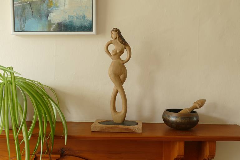 Original Figurative Nude Sculpture by Philip Cope