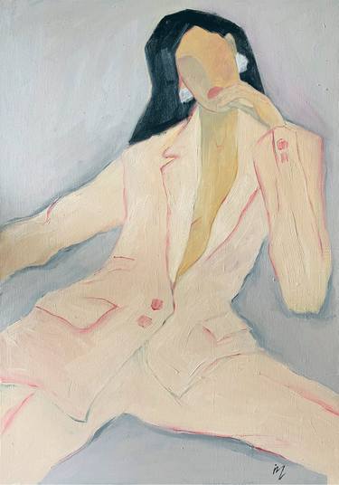 Original Figurative Women Paintings by Irina Matiash