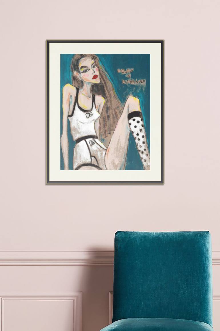 Original Figurative Women Painting by Irena Matiash
