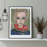 Fashion illustration Twiggy