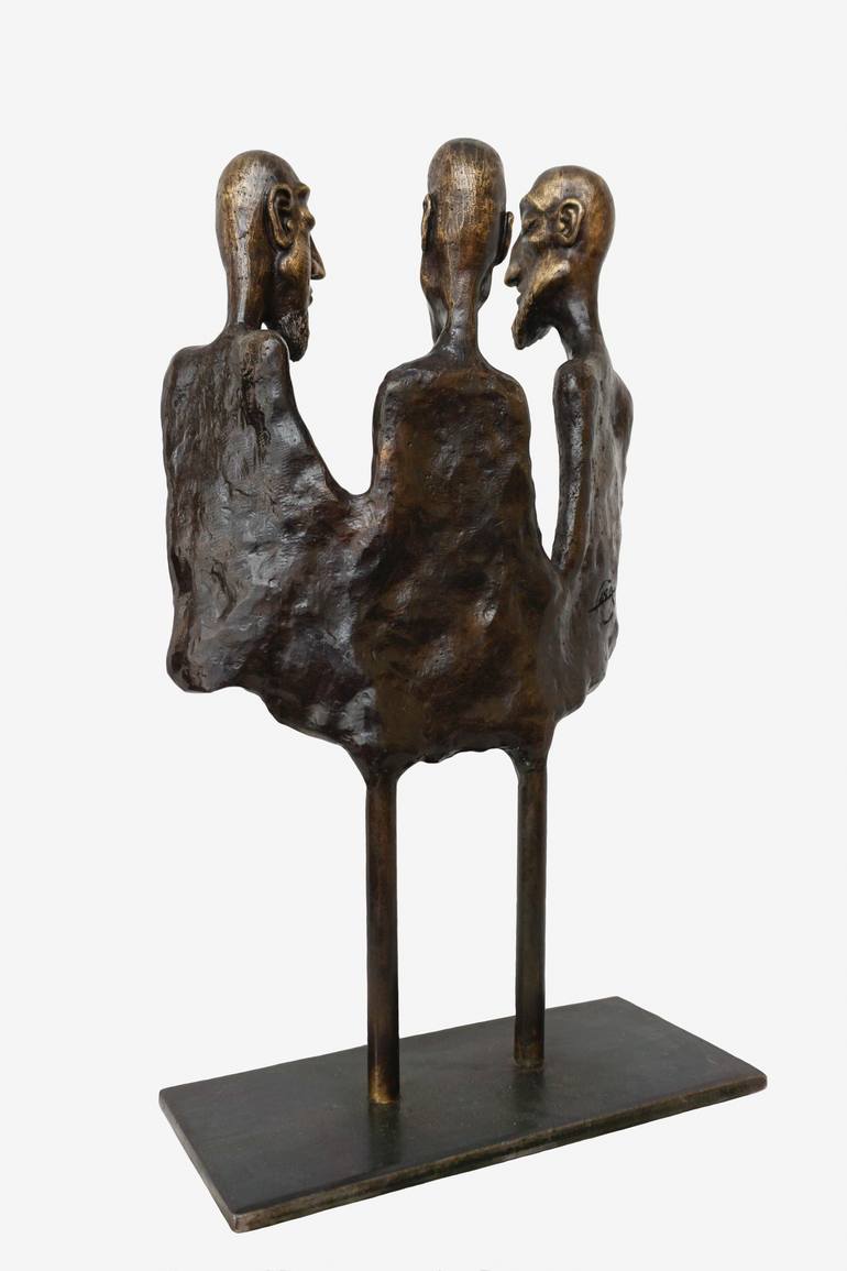 Original Men Sculpture by Elsa Munoz