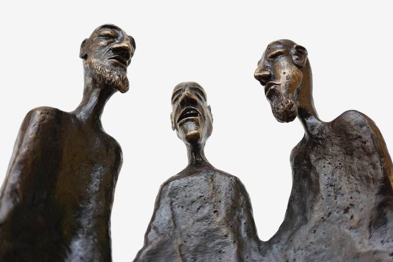 Original Men Sculpture by Elsa Munoz