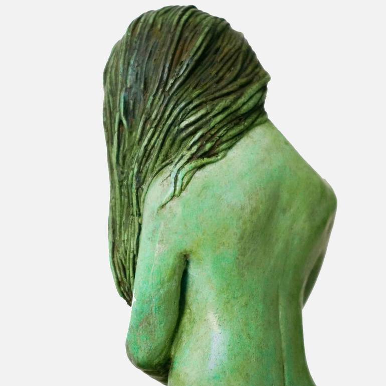 Original Expressionism Women Sculpture by Elsa Munoz