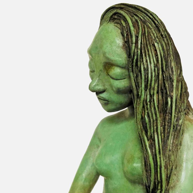 Original Expressionism Women Sculpture by Elsa Munoz