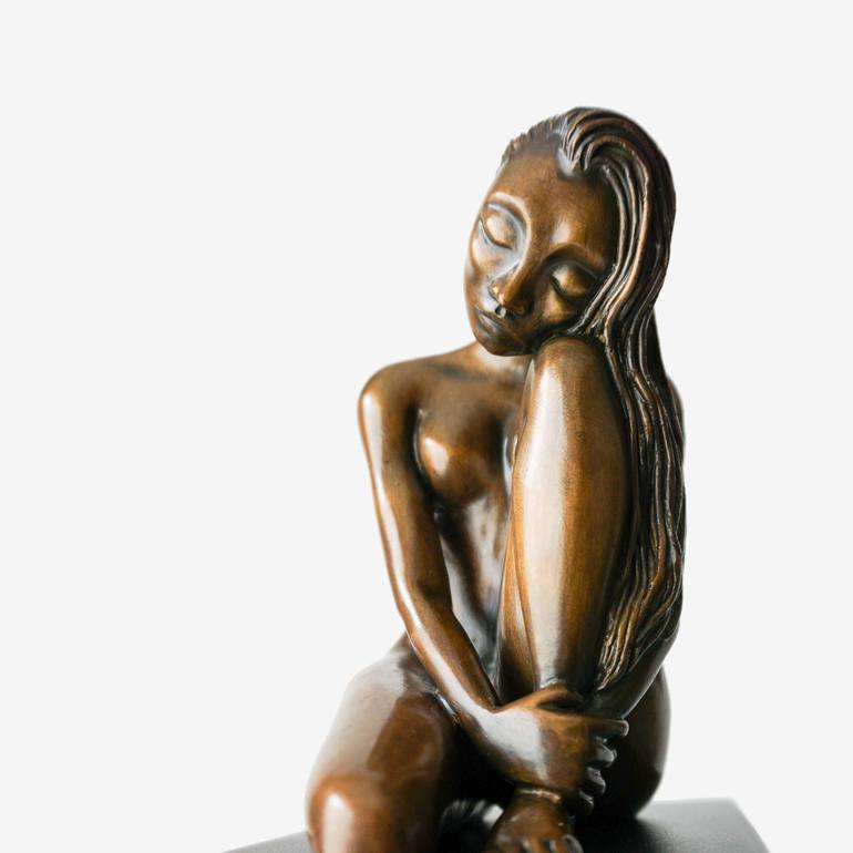 Original Expressionism Women Sculpture by Elsa Munoz