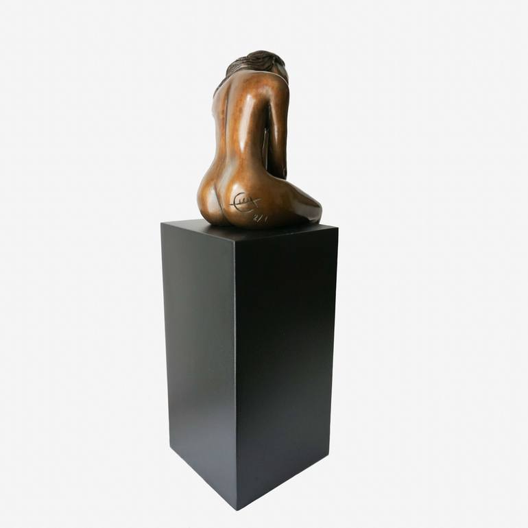 Original Expressionism Women Sculpture by Elsa Munoz