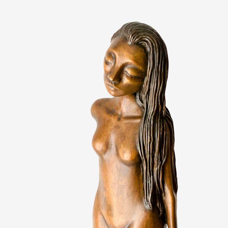 Original Expressionism Women Sculpture by Elsa Munoz