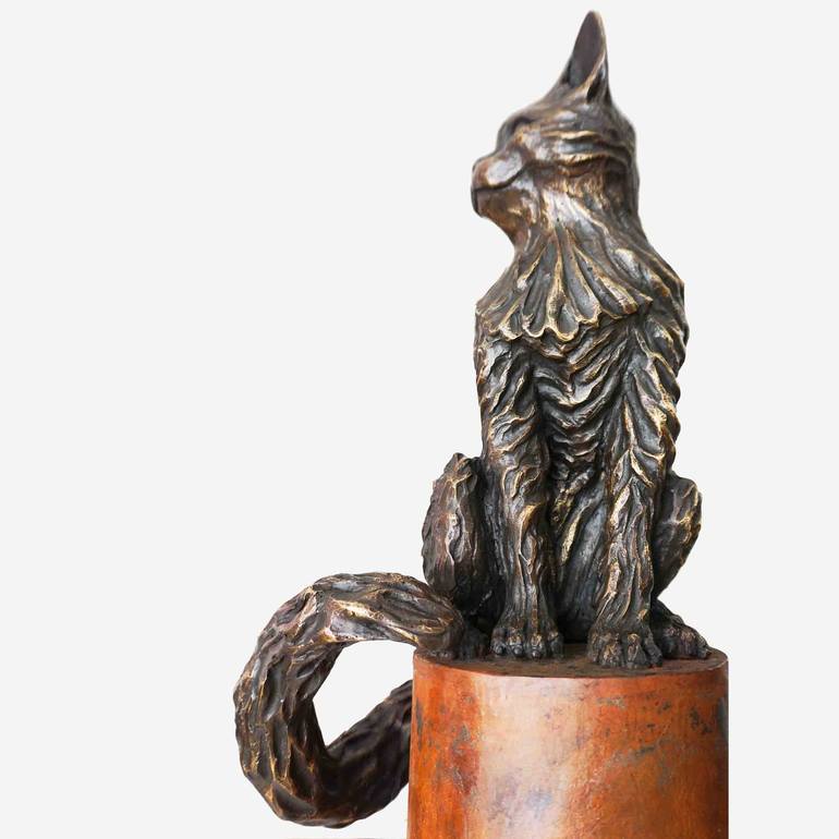 Original Expressionism Animal Sculpture by Elsa Munoz