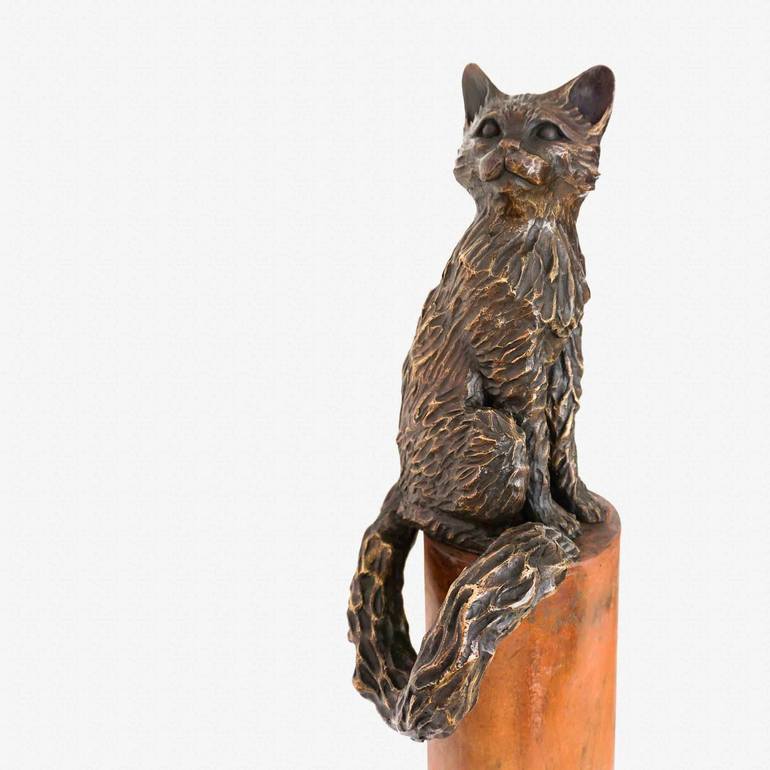 Original Expressionism Animal Sculpture by Elsa Munoz