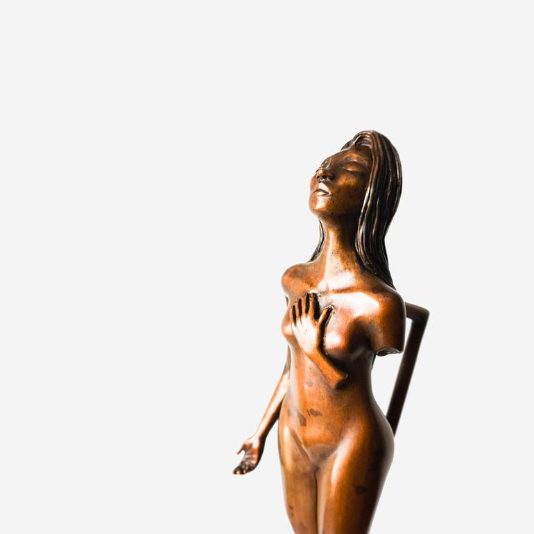 Original Expressionism Women Sculpture by Elsa Munoz