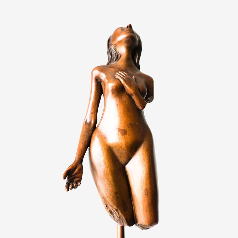 Original Expressionism Women Sculpture by Elsa Munoz