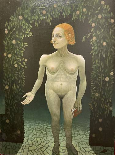 Print of Surrealism Religious Paintings by Barbara Gardner
