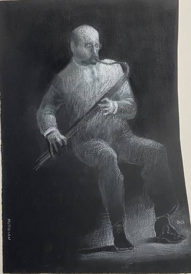 Print of Men Drawings by Barbara Gardner