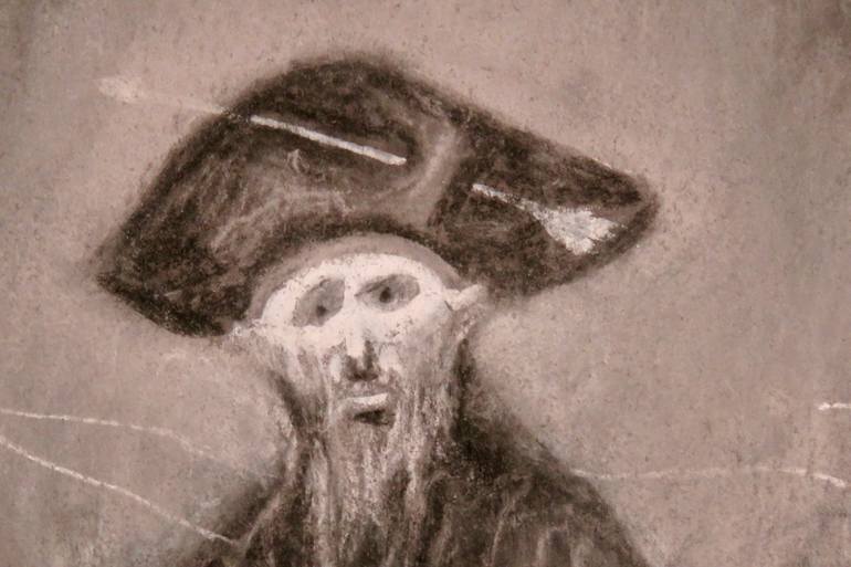 Original Illustration Men Drawing by Barbara Gardner