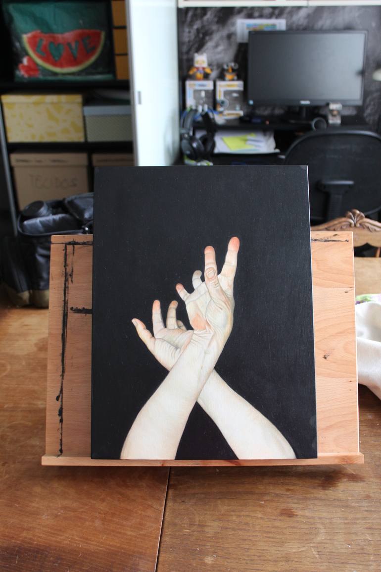 Original Figurative Body Painting by Flávia Leitão