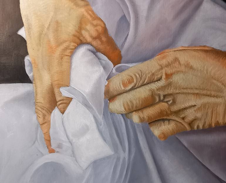 Original Figurative Body Painting by Flávia Leitão