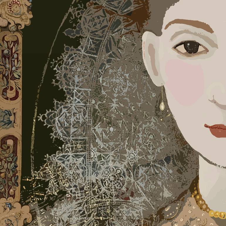 Original Figurative People Mixed Media by Andrea Eberbach