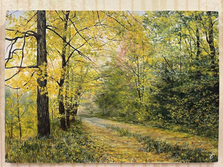 Original Realism Landscape Painting by Olga Yashina