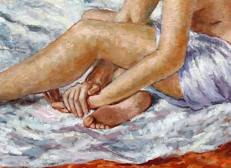 Original Figurative Women Painting by Luisa Sallent