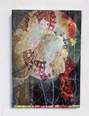Original Romanticism Abstract Mixed Media by Robert Burton