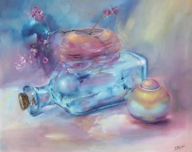 Original Impressionism Still Life Paintings by Isabel Tapias
