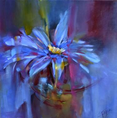 Original Abstract Botanic Paintings by Isabel Tapias