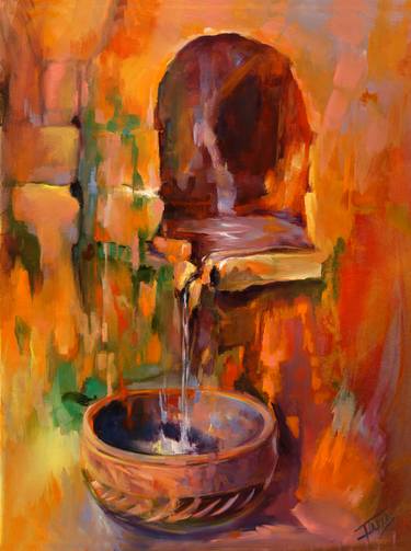 Original Figurative Water Paintings by Isabel Tapias