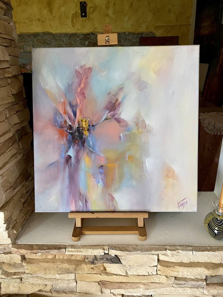 Original Figurative Floral Painting by Isabel Tapias