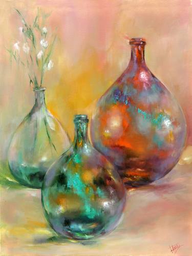 Print of Figurative Still Life Paintings by Isabel Tapias