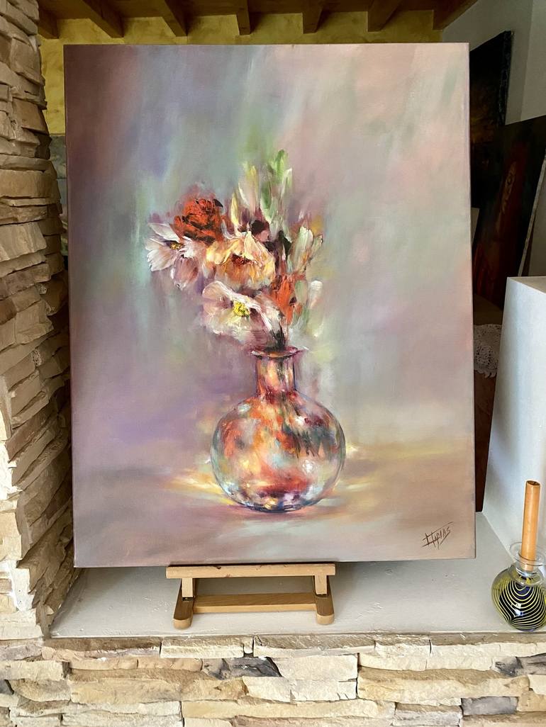 Original Still Life Painting by Isabel Tapias