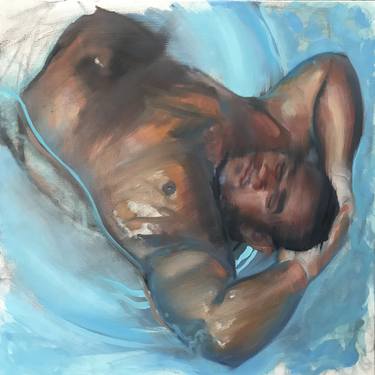 Original Figurative Men Paintings by Felicity Gill