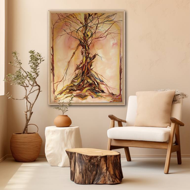 Original Abstract Expressionism Abstract Painting by Kristina Yaroslavskaya