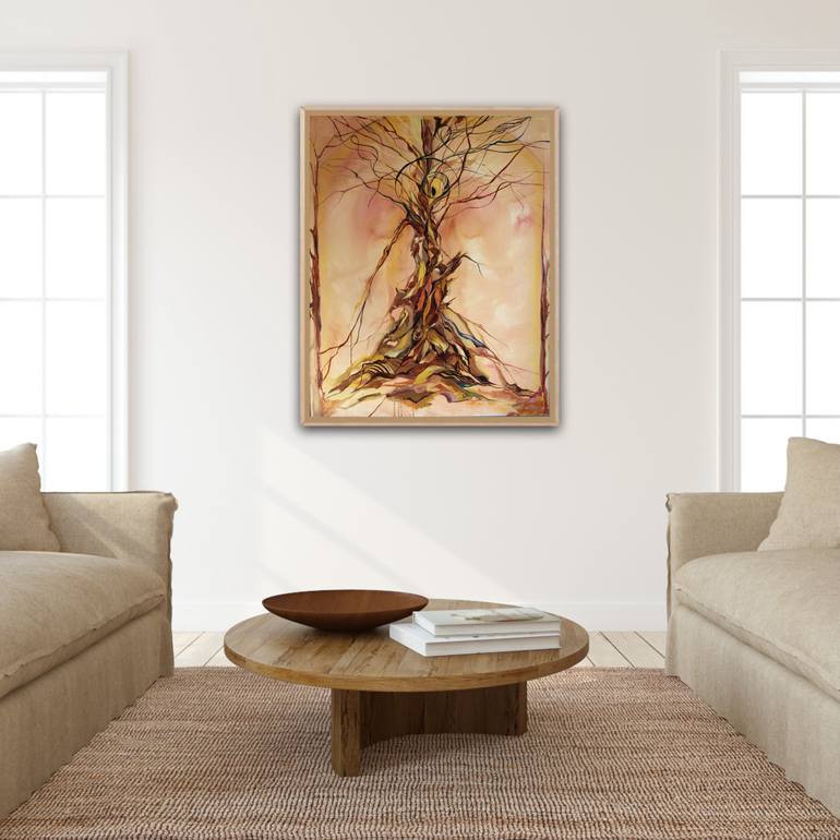 Original Abstract Expressionism Abstract Painting by Kristina Yaroslavskaya