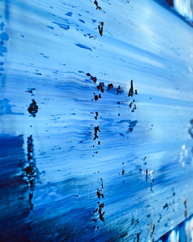 Original Abstract Expressionism Abstract Painting by Sigurdur Olafsson