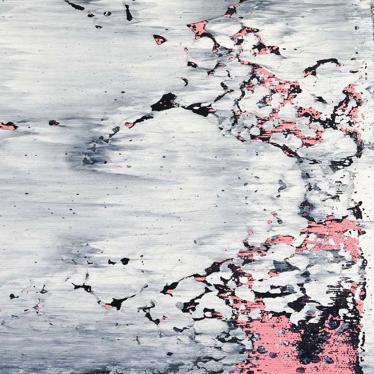 Original Abstract Expressionism Abstract Painting by Sigurdur Olafsson