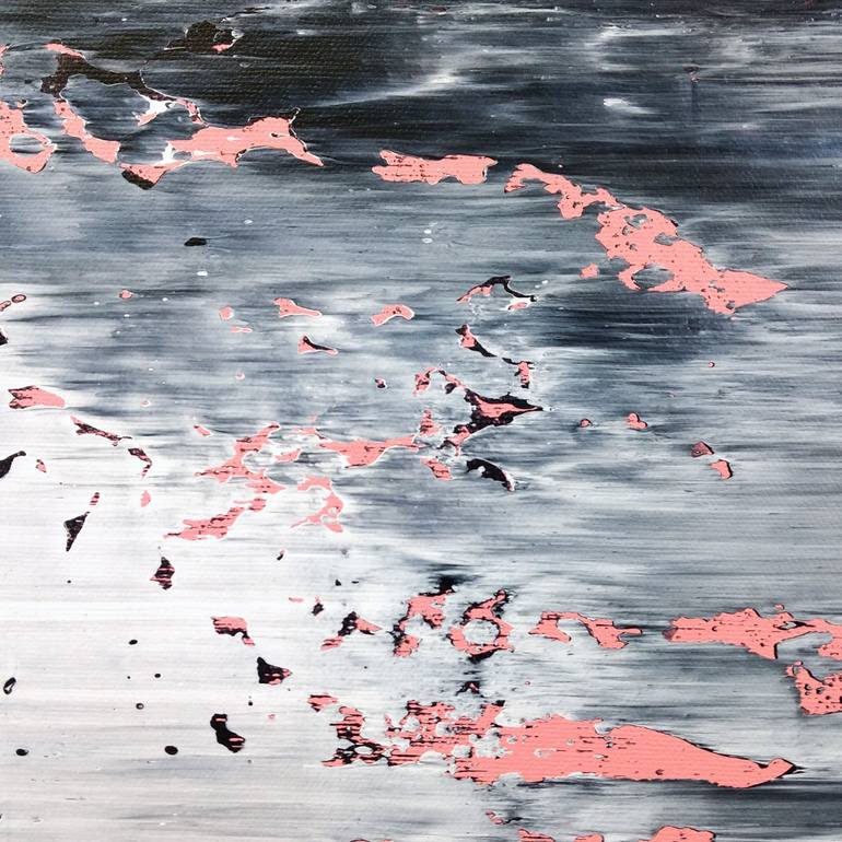 Original Abstract Expressionism Abstract Painting by Sigurdur Olafsson
