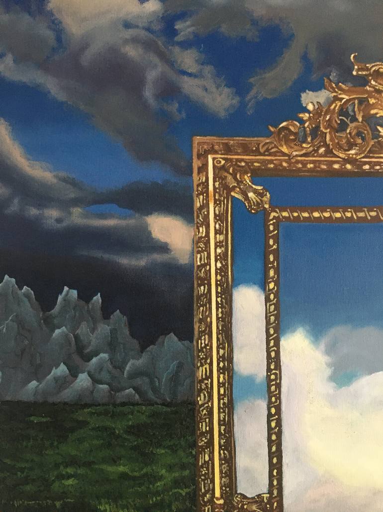 Original Figurative Landscape Painting by Vito Volante