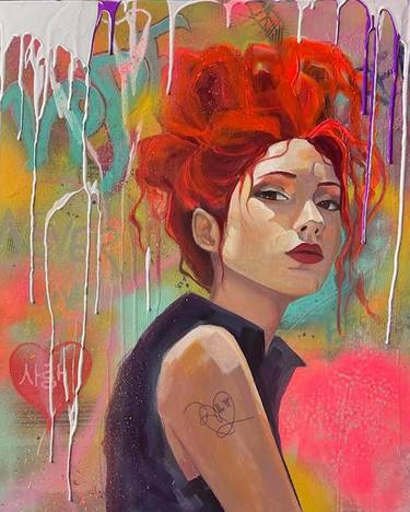 Original Women Paintings by Kiki Tolman