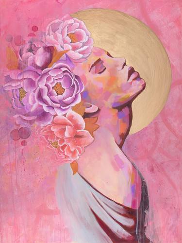 Original Fine Art Women Paintings by Kiki Tolman