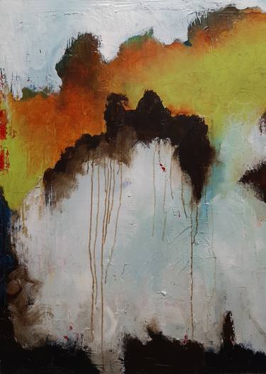 Original Abstract Expressionism Abstract Paintings by Jeanne Krabbendam