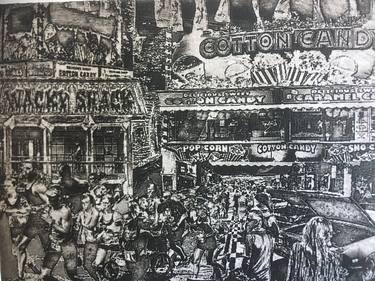 Print of Fine Art Popular culture Printmaking by Rocco Citeno