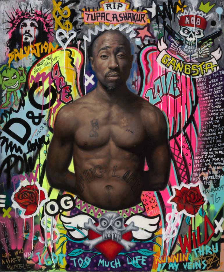 2pac paintings