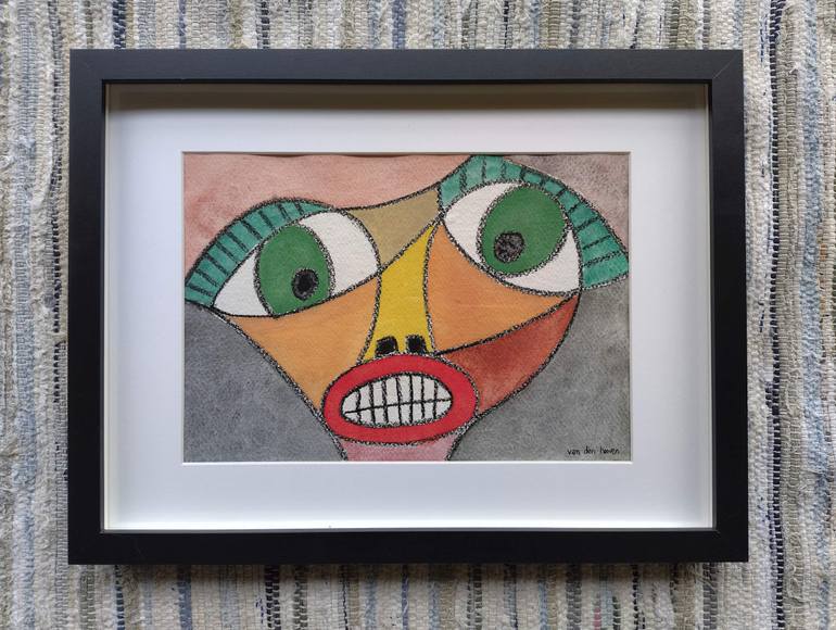 Original Cubism People Painting by ᴠᴀɴ ᴅᴇɴ ʜᴏᴏᴠᴇɴ
