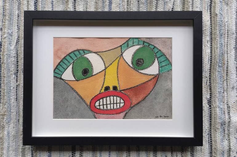 Original Cubism People Painting by ᴠᴀɴ ᴅᴇɴ ʜᴏᴏᴠᴇɴ