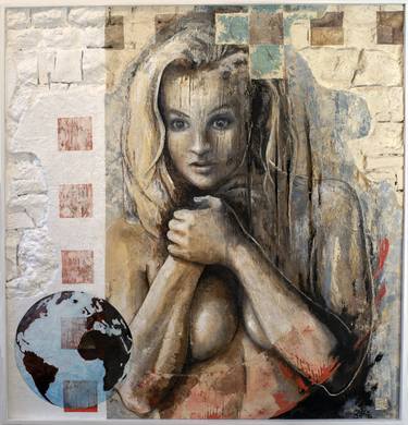 Original Figurative Women Paintings by Thierry Legrand